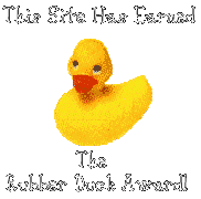 Rubber Duck Award
